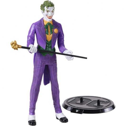 Noble Collection DC Comics Figura Flexible de Joker 19cm