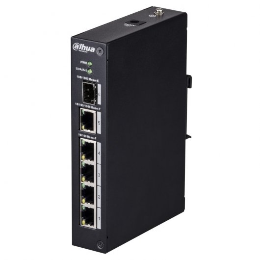 Dahua Technology DH-PFS3106-4T Switch non gestito L2 4 porte Fast Ethernet + 1 porta SFP