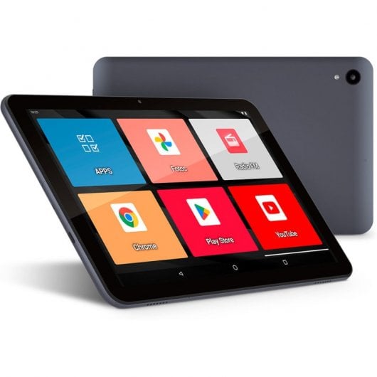 Tablet per anziani SPC Gravity 3 4G Senior Edition 10,35" 4/64 GB nero + custodia