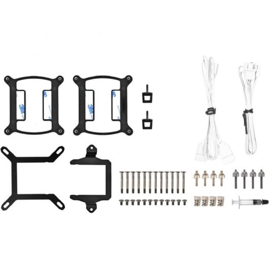 Kit di raffreddamento a liquido di sincronizzazione Thermaltake TH420 ARGB bianco