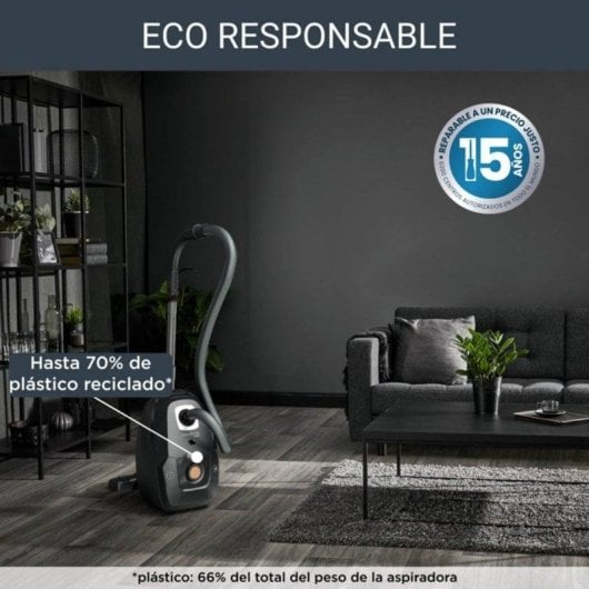 Staubsauger mit Beutel Rowenta RO6189EA Green Force Effitech 400W HEPA-Filter 4,5L Zubehör