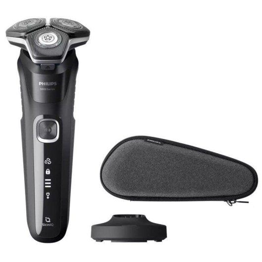 Barbeador Facial Philips Shaver Series 5000 S5898/35 Recarregável 60min Seco e a Húmido 3 Lâminas Carga Rápida