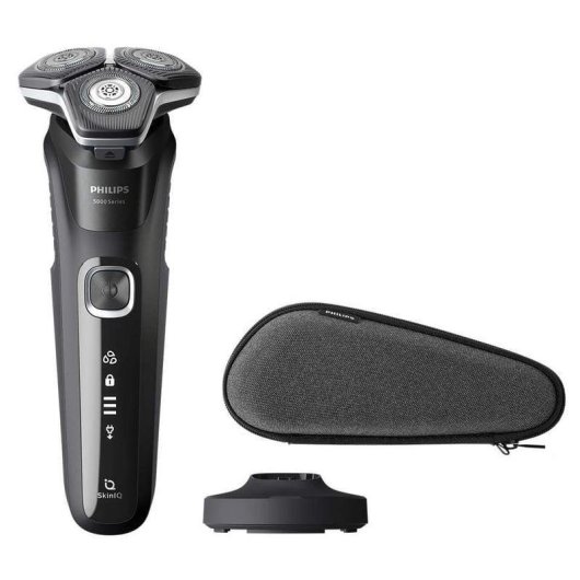Barbeador Facial Philips Shaver Series 5000 S5898/35 Recarregável 60min Seco e a Húmido 3 Lâminas Carga Rápida