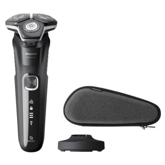 Barbeador Facial Philips Shaver Series 5000 S5898/35 Recarregável 60min Seco e a Húmido 3 Lâminas Carga Rápida