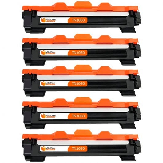 Pccom Essential Brother TN1050 Tóner Compatible Negro Pack 5