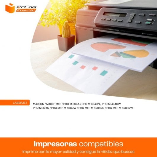 Pccom Essential HP CF259A Tóner Compatible Negro Pack 10