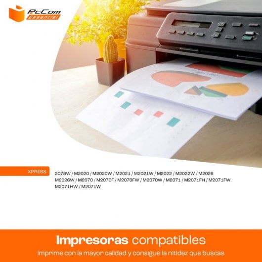 Pccom Essential Samsung MLT-D111l/MLT-D111S Tóner Compatible Negro Pack 3