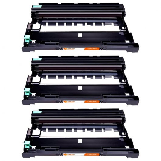 Pccom Essential Brother DR2400 Tambor Compatible Negro Pack 3