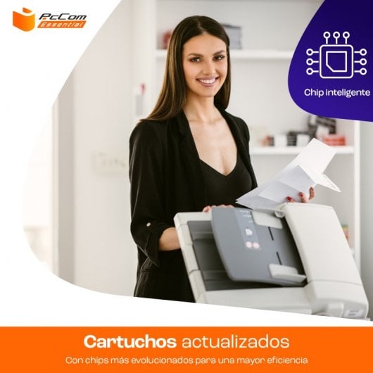 Pccom Essential HP 302XL Cartucho Tinta Compatible Negro Pack 2
