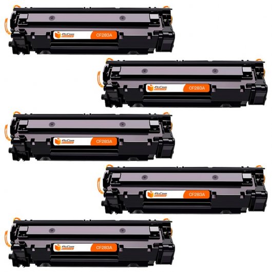 Pccom Essential HP CF283a Tóner Compatible Negro  Pack 5