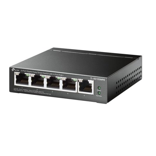 Switch TP-Link TL-SG105MPE 5 Portas Gigabit 4 PoE+ L2 Easy Smart