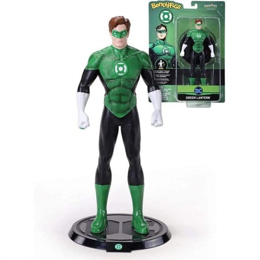 Noble Collection DC Comics Figura Flexible de Linterna Verde 19cm