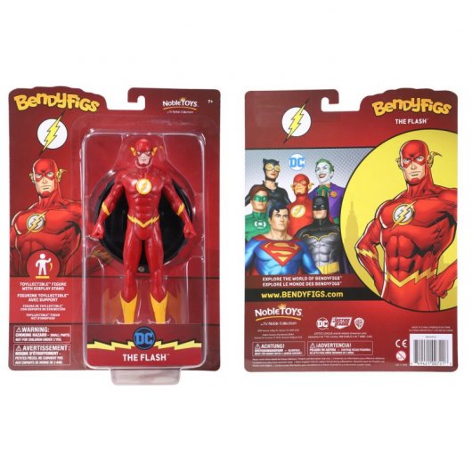 Noble Collection DC Comics Figura Flexible de The Flash 19cm