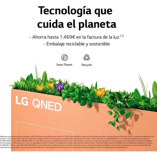 LG 75QNED916QE 75" QNED MiniLED UltraHD 4K HDR10