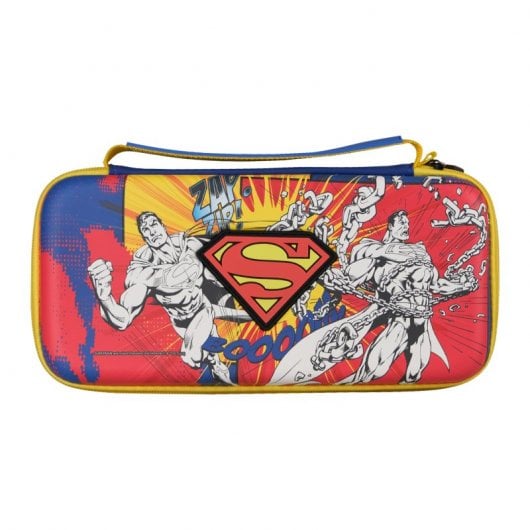 Borsa premium FR-TEC Superman con scatola da gioco per Nintendo Switch