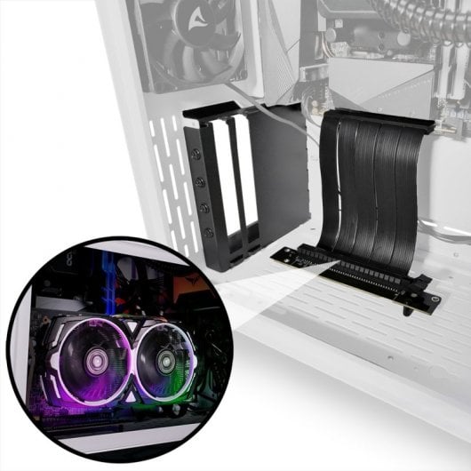 Sharkoon Compact VGCK Universal Soporte Vertical para Tarjeta Gráfica
