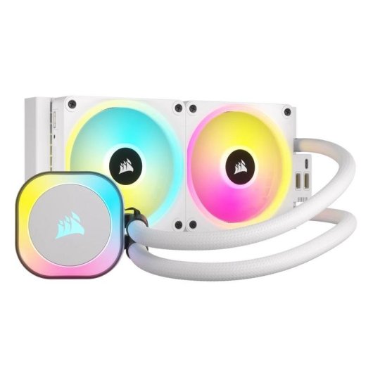 Refrigeração Líquida Corsair iCUE LINK H100i RGB 240mm 2 Ventoinhas RGB