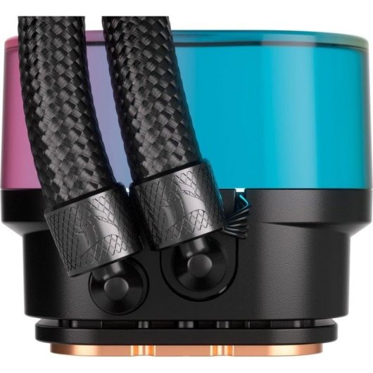Refrigeração Líquida Corsair iCUE LINK H100i RGB 2 Ventoinhas 240mm Compatível Intel AMD