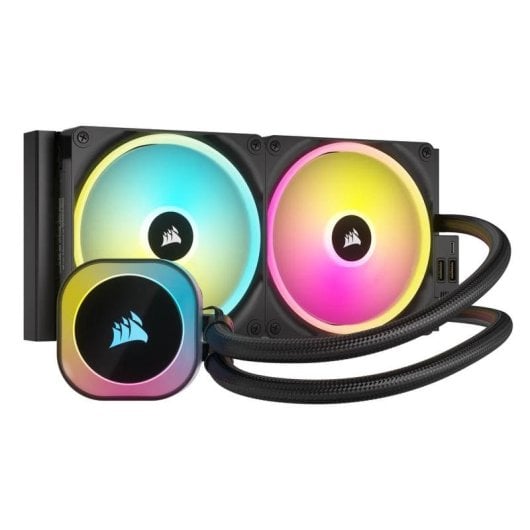 Refrigeração Líquida Corsair iCUE LINK H115i RGB 280mm 2 Ventoinhas RGB