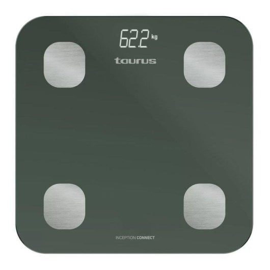 Balança Inteligente Taurus Inception Connect Até 180kg 10 Índices Bluetooth Ecrã LCD