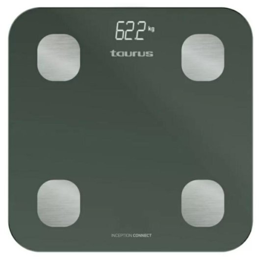 Balança Inteligente Taurus Inception Connect Até 180kg 10 Índices Bluetooth Ecrã LCD