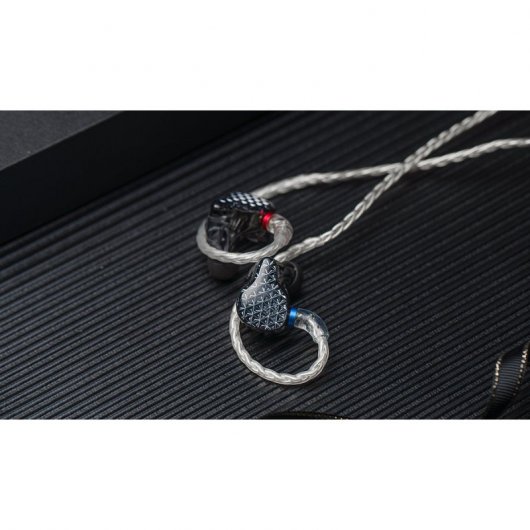 Cuffie intrauricolari HiFi FiiO FA9 Nero/Argento