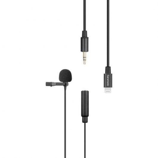 Saramonic LavMicro U1A Microfone de Lapela Lighting 2m Preto
