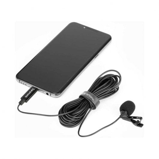 Microfono da bavero Saramonic LavMicro U3B USB-C 6 m Nero