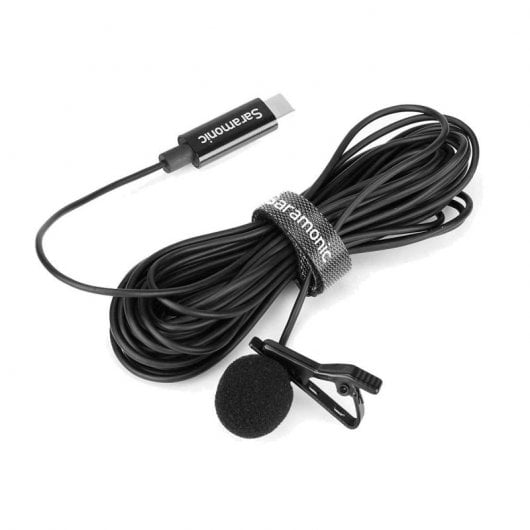 Microfono da bavero Saramonic LavMicro U3B USB-C 6 m Nero