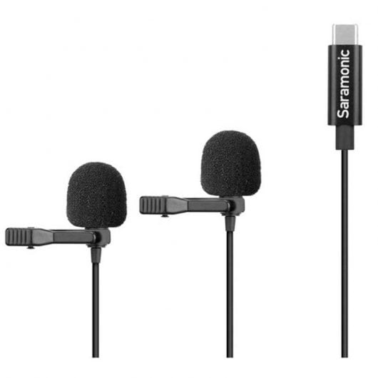 Saramonic LavMicro U3C USB-C Microphone cravate 6m Noir