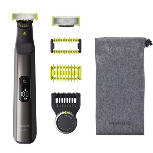 Tondeuse Homme Philips OneBlade Pro 360 QP6551/15 Sans Fil 120min 14 Longueurs Etanche