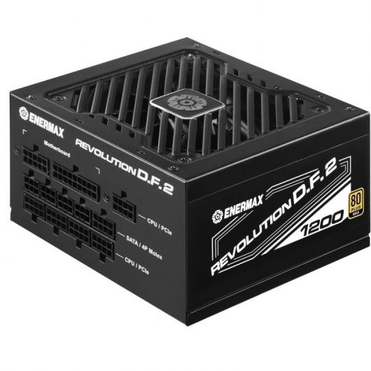 Enermax REVOLUTION D.F. 2 unité d'alimentation d'énergie 1200 W 20+4 pin ATX Noir