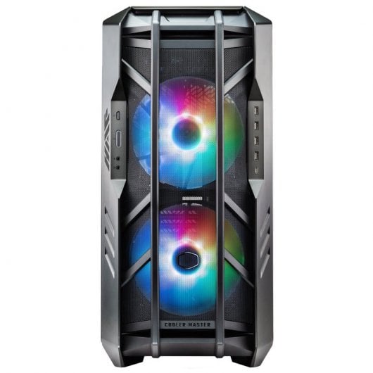 Cooler Master HAF The Berserker Full Tower Grigio, Titanio