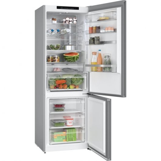 Bosch Serie 6 KGN49LBCF Frigorífico Combi C Negro