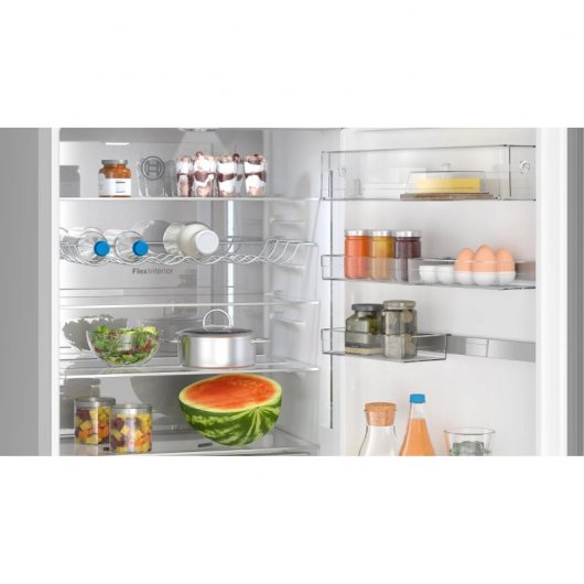 Bosch Serie 6 KGN49LBCF Frigorífico Combi C Negro