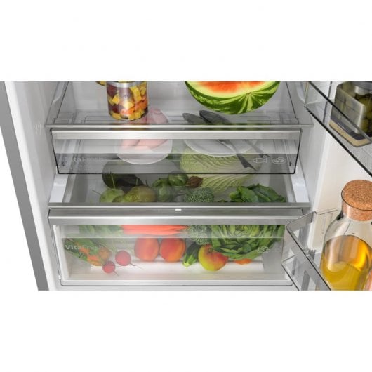 Bosch Serie 6 KGN49LBCF Frigorífico Combi C Negro