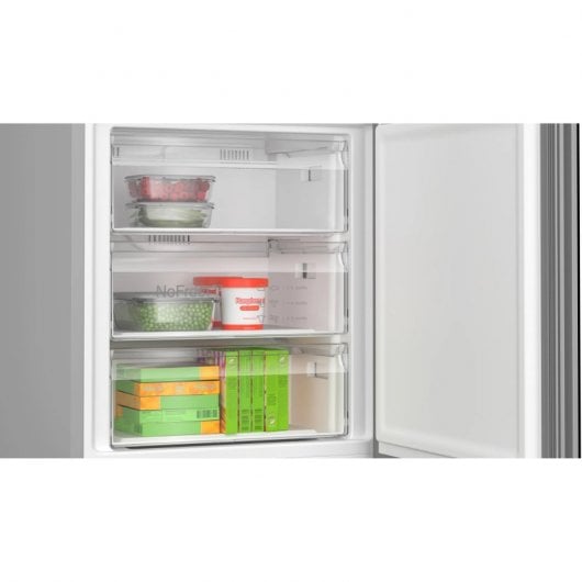Bosch Serie 6 KGN49LBCF Frigorífico Combi C Negro