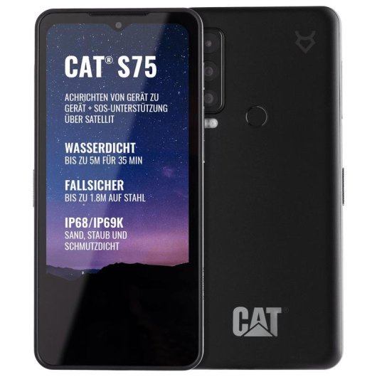 Cat S75 5G 6GB 128GB 6.58" Schwarz