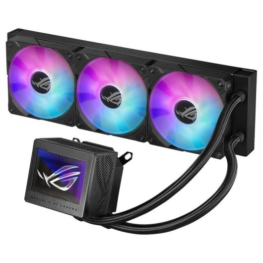 Refrigeration Liquide Asus ROG Ryujin III 360mm 3 Ventilateurs ARGB Écran LCD