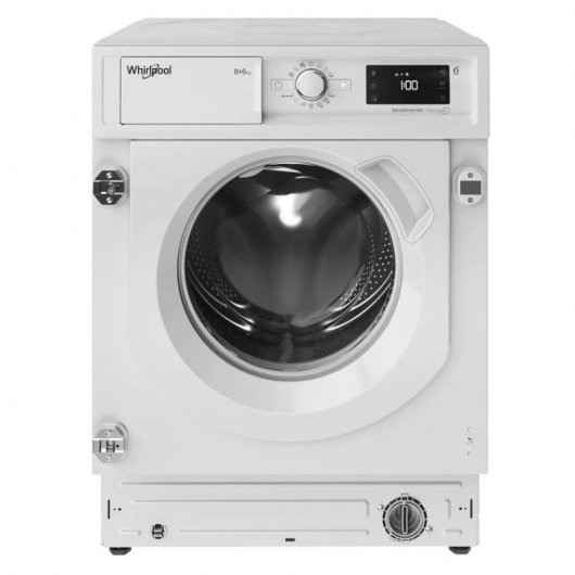 Whirlpool BI WDWG 861485 EU Máquina de Lavar e Secar Roupa De Encastre 8Kg/6Kg D