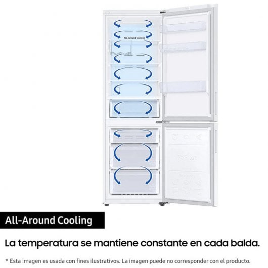 Samsung RB33B612EWW/EF Frigorífico Combi E Blanco