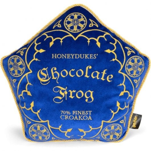 Noble Collection Harry Potter Peluche y Almohada de Rana de Chocolate