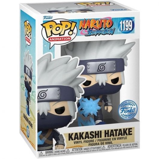 Funko Pop Naruto Kakashi Hatake Joven Exclusivo Chase