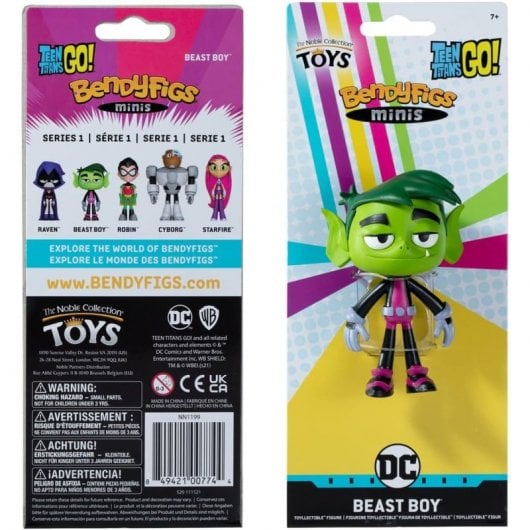 Collezione Noble DC Comics Teen Titans Mini Figure Beast Boy 16 cm