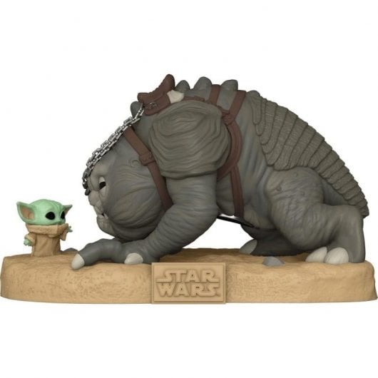 Funko Pop Star Wars O Livro de Boba Fett: Grogu com Rancor