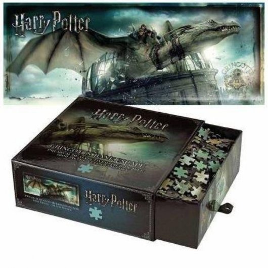 Noble Collection Harry Potter Puzzle Escape Banco Gringotts 1000 Piezas