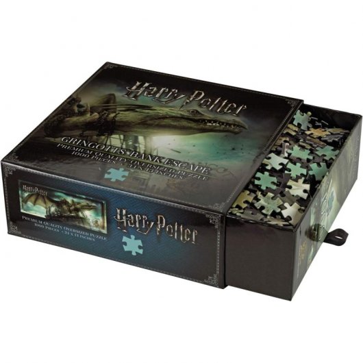 Noble Collection Harry Potter Puzzle Escape Banco Gringotts 1000 Piezas