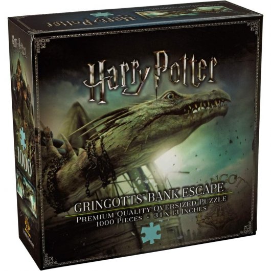 Noble Collection Harry Potter Puzzle Escape Banco Gringotts 1000 Piezas