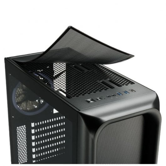 Sharkoon TK5M RGB ATX Vidro Temperado USB 3.0 Preta