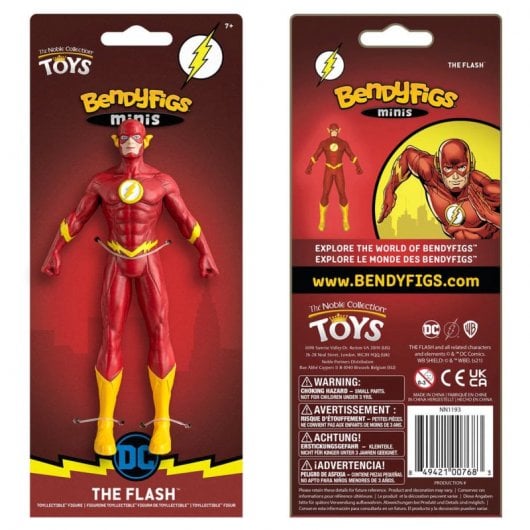 Noble Collection DC Comics Flexible Figur Flash 18cm